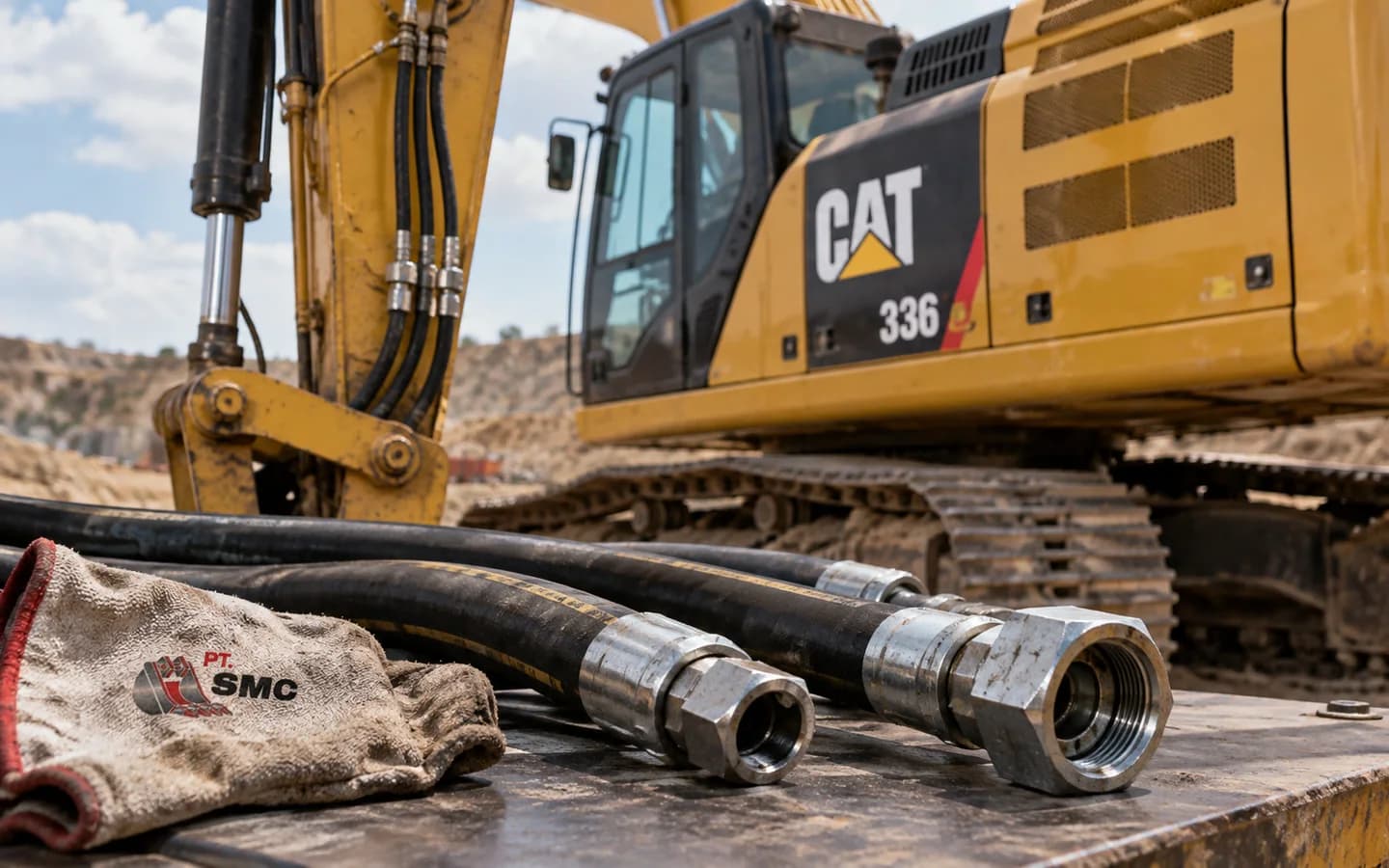 Hydraulic Hose Caterpillar 336: Ukuran, Kode Part, dan Checklist Pesanan