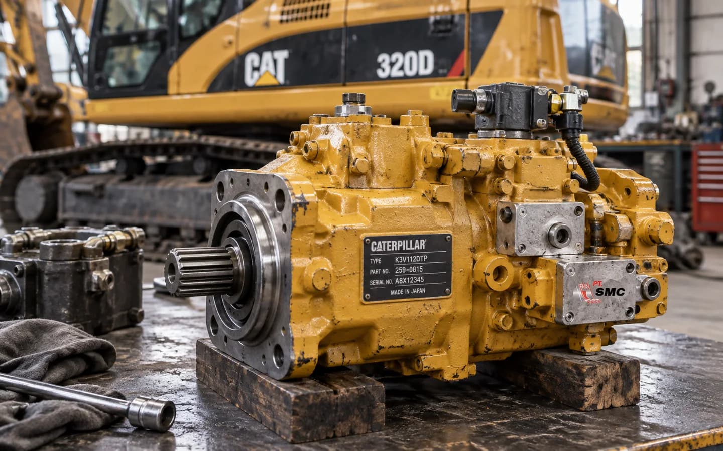 Hydraulic Pump Caterpillar 320D: Ukuran, Kode Part, dan Checklist Pesanan