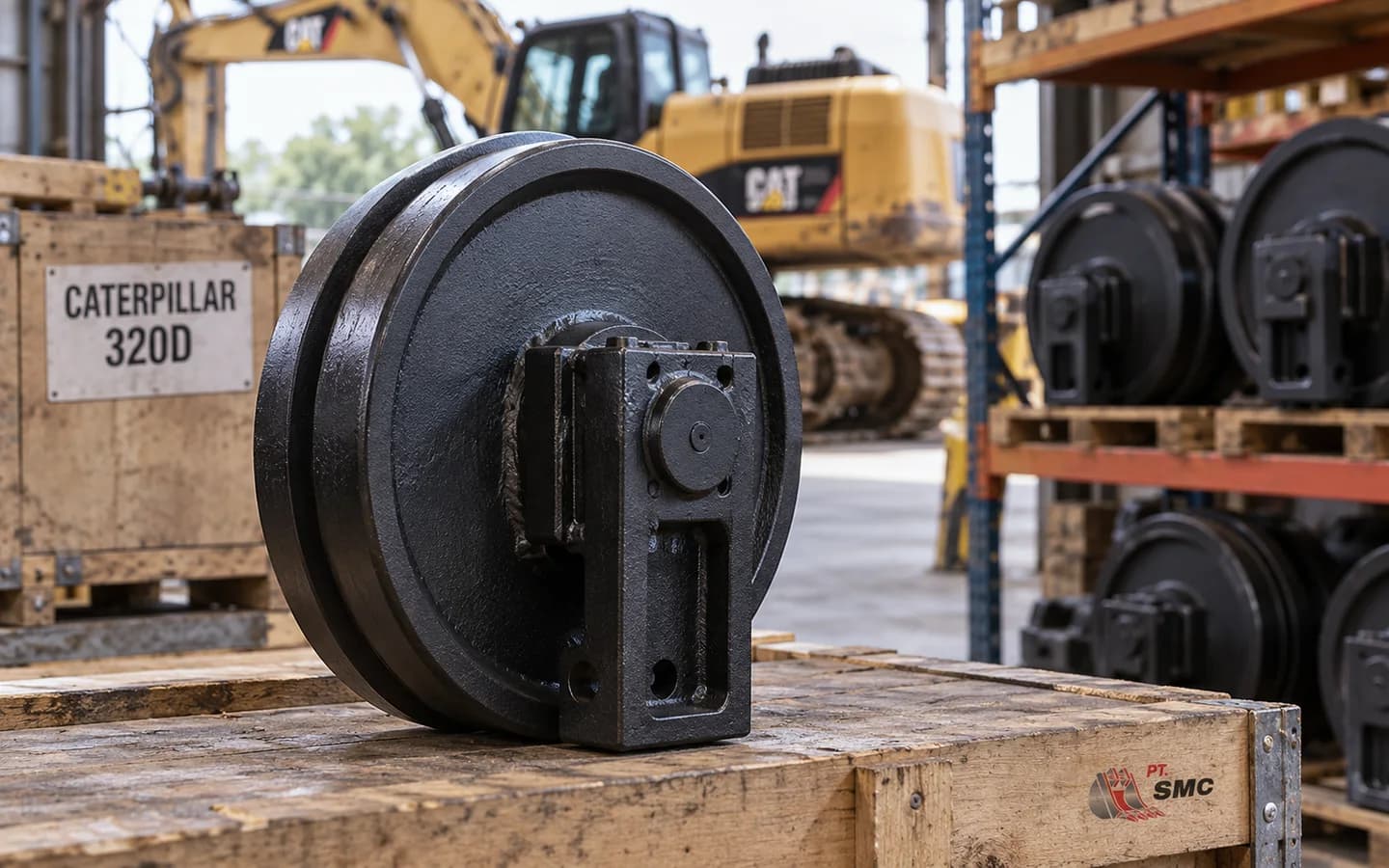 Idler Caterpillar 320D: Ukuran, Kode Part, dan Checklist Pesanan