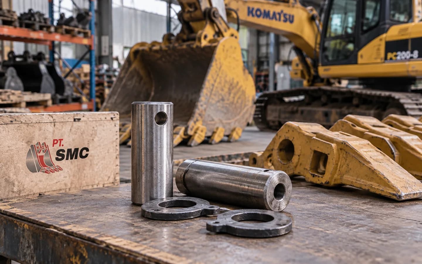 Pin Retainer Bucket Komatsu PC200-8: Ukuran, Kode Part, dan Checklist Pesanan