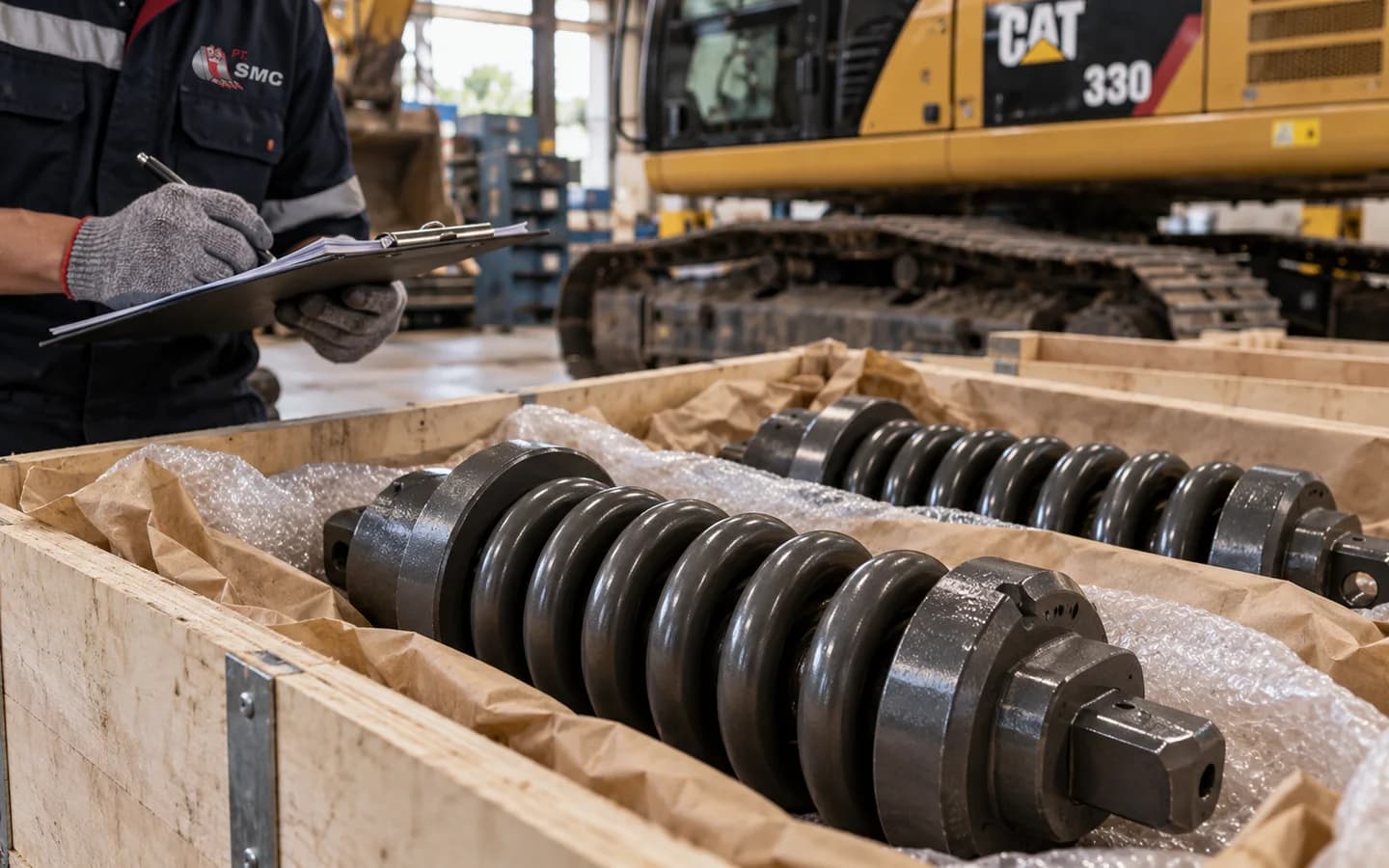 Recoil Spring Caterpillar 330: Ukuran, Kode Part, dan Checklist Pesanan