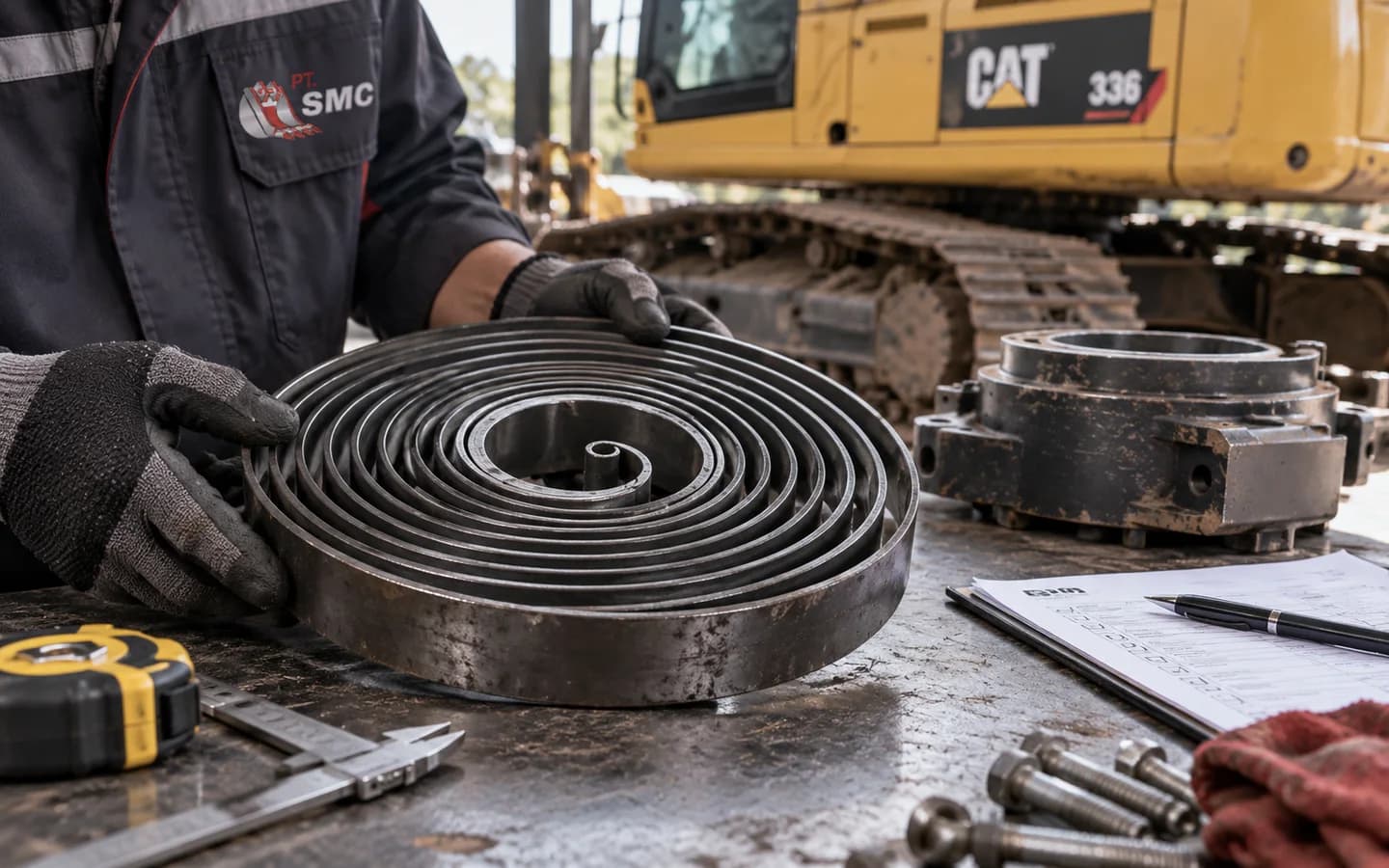 Recoil Spring Caterpillar 336: Ukuran, Kode Part, dan Checklist Pesanan