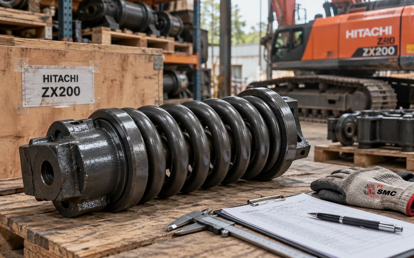 Recoil Spring Hitachi ZX200: Ukuran, Kode Part, dan Checklist Pesanan