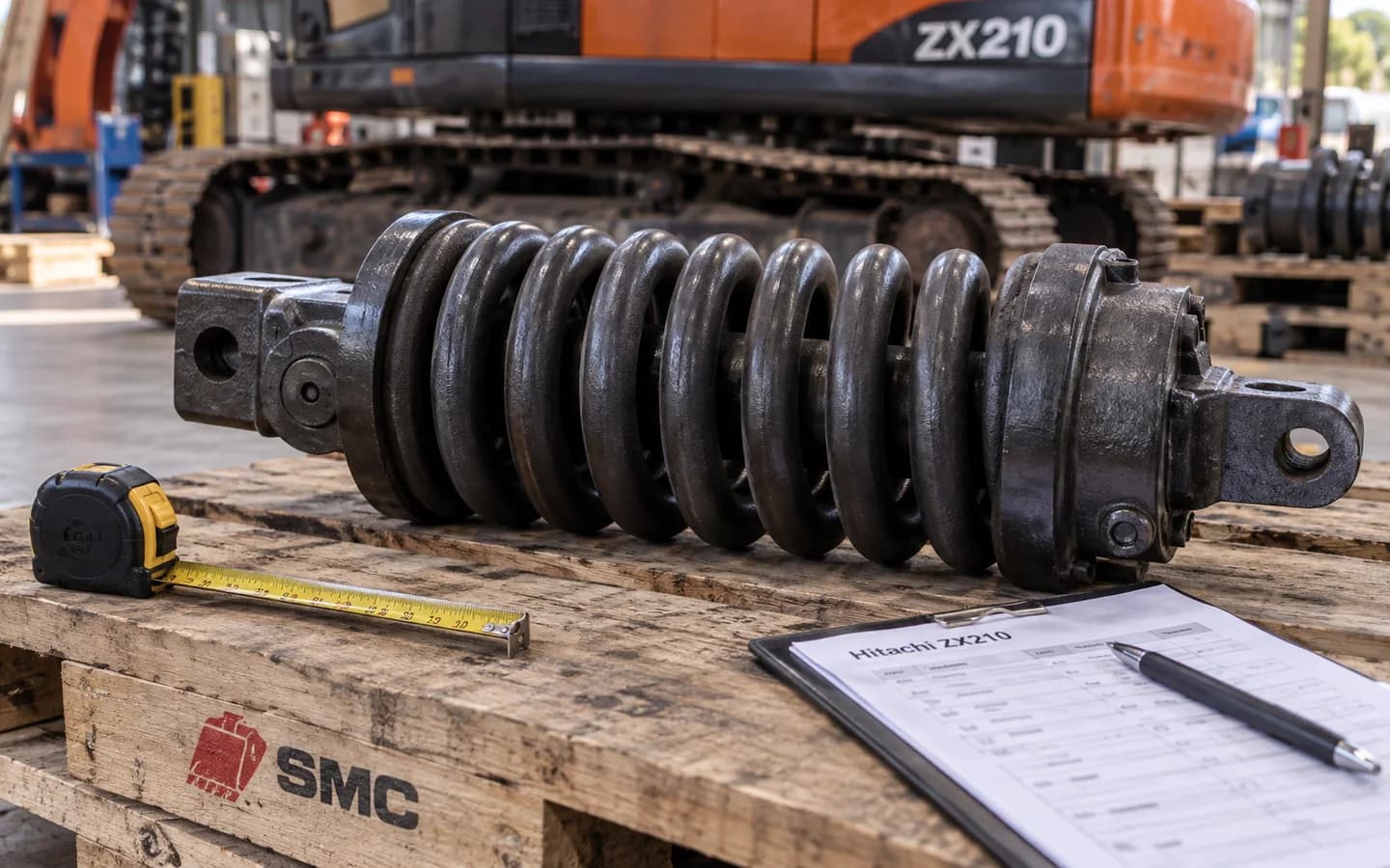 Recoil Spring Hitachi ZX210: Ukuran, Kode Part, dan Checklist Pesanan