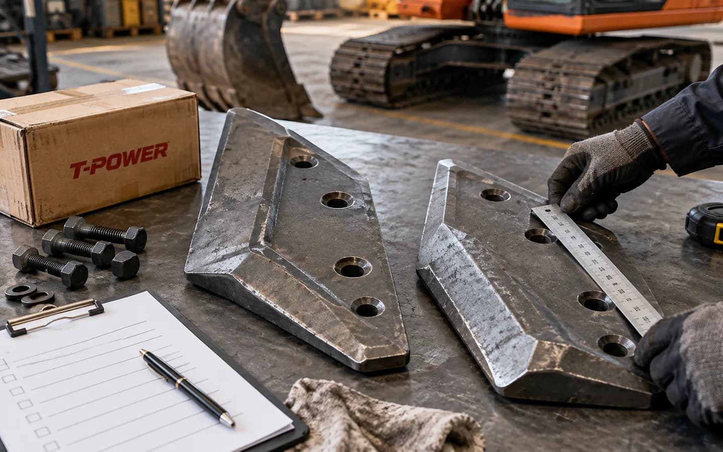 Side Cutter Bucket Hitachi ZX210: Ukuran, Kode Part, dan Checklist Pesanan