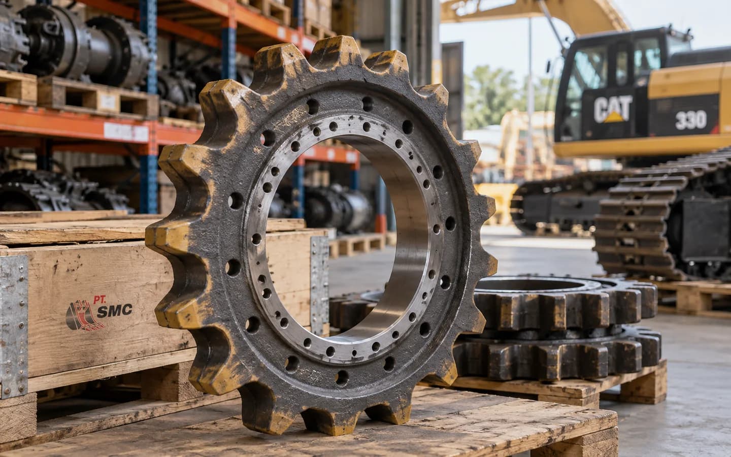 Sprocket Caterpillar 330: Ukuran, Kode Part, dan Checklist Pesanan