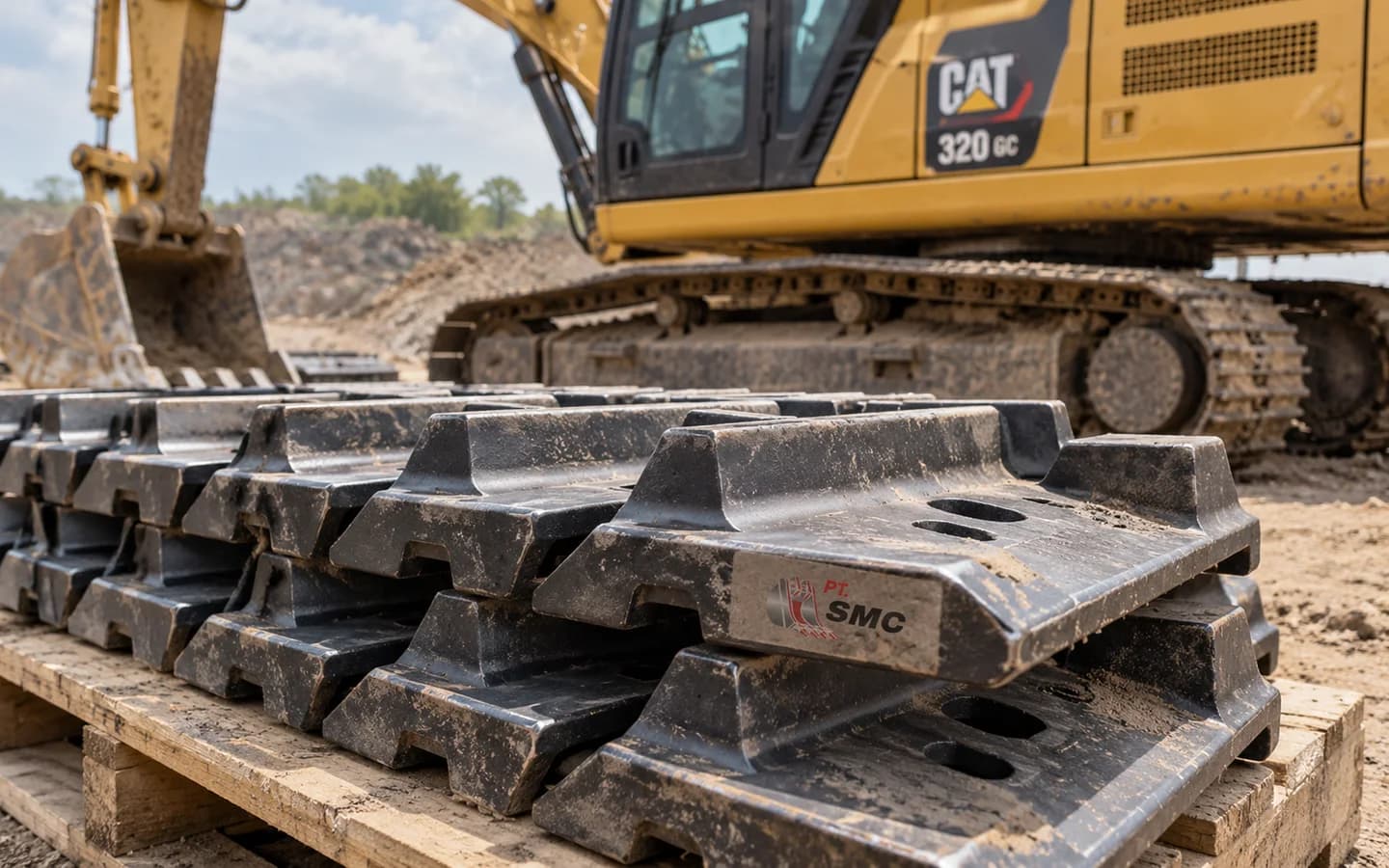 Track Shoe Caterpillar 320 GC: Ukuran, Kode Part, dan Checklist Pesanan