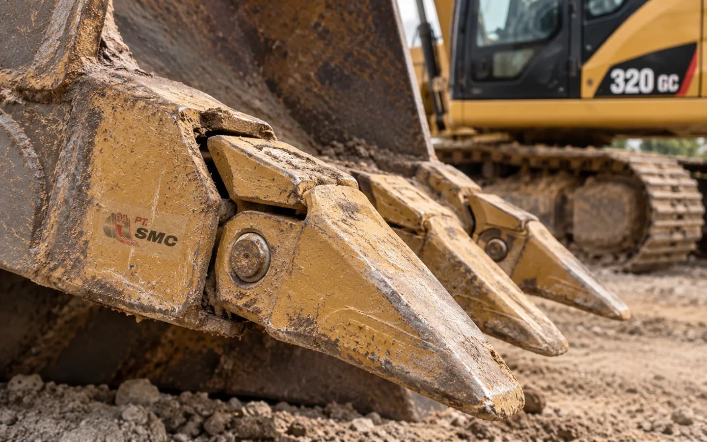 Bucket Adapter Caterpillar 320 GC Bermasalah: Gejala dan Pemeriksaan Awal