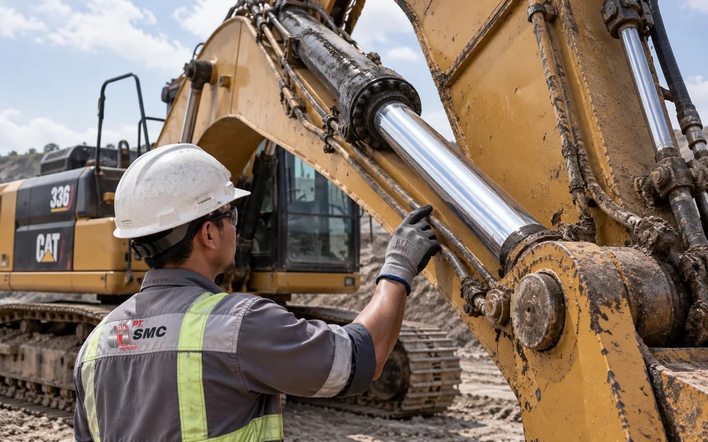 Arm Cylinder Caterpillar 336 Bermasalah: Gejala dan Pemeriksaan Awal