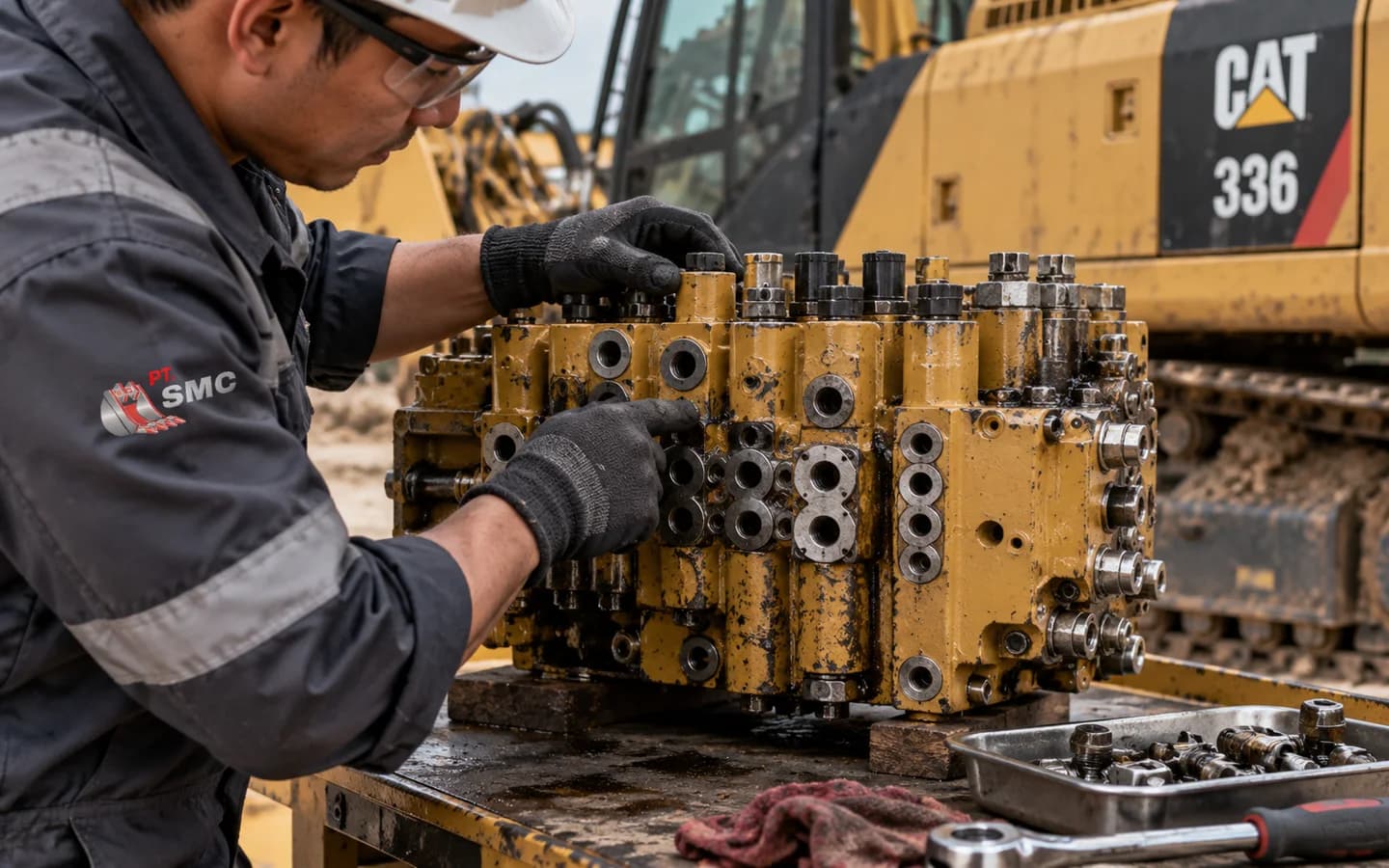 Control Valve Caterpillar 336 Bermasalah: Gejala dan Pemeriksaan Awal