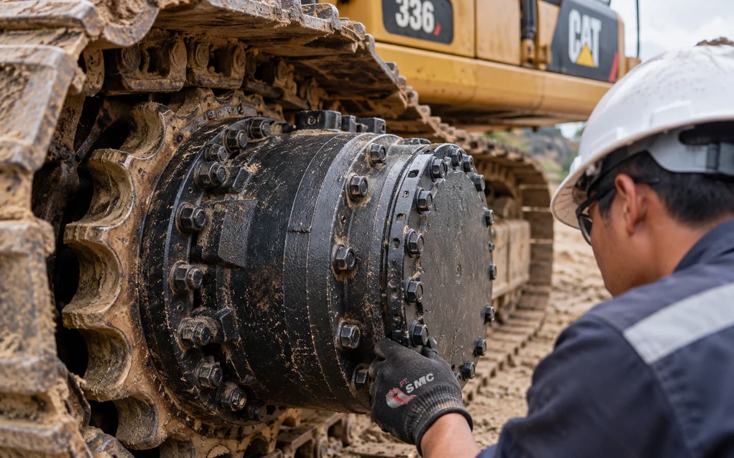 Final Drive Caterpillar 336 Bermasalah: Gejala dan Pemeriksaan Awal