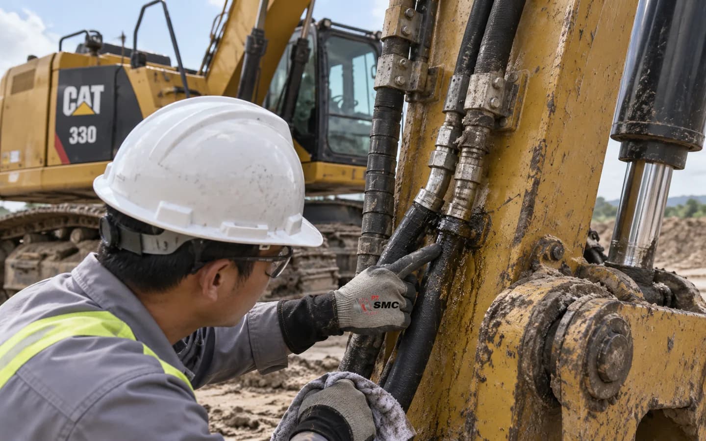 Hydraulic Hose Caterpillar 330 Bermasalah: Gejala dan Pemeriksaan Awal