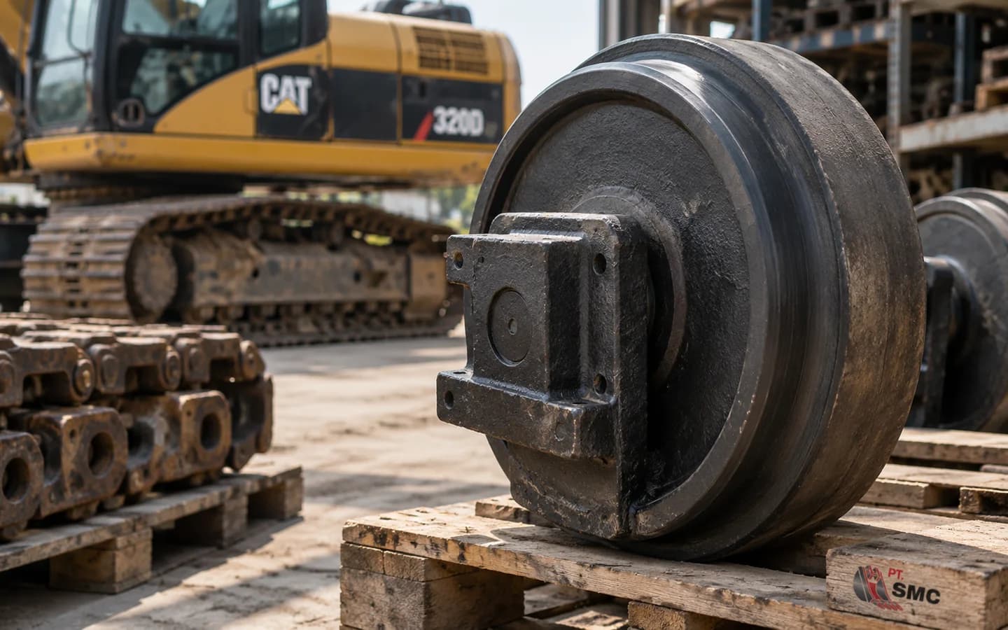 Idler Caterpillar 320D Bermasalah: Gejala dan Pemeriksaan Awal