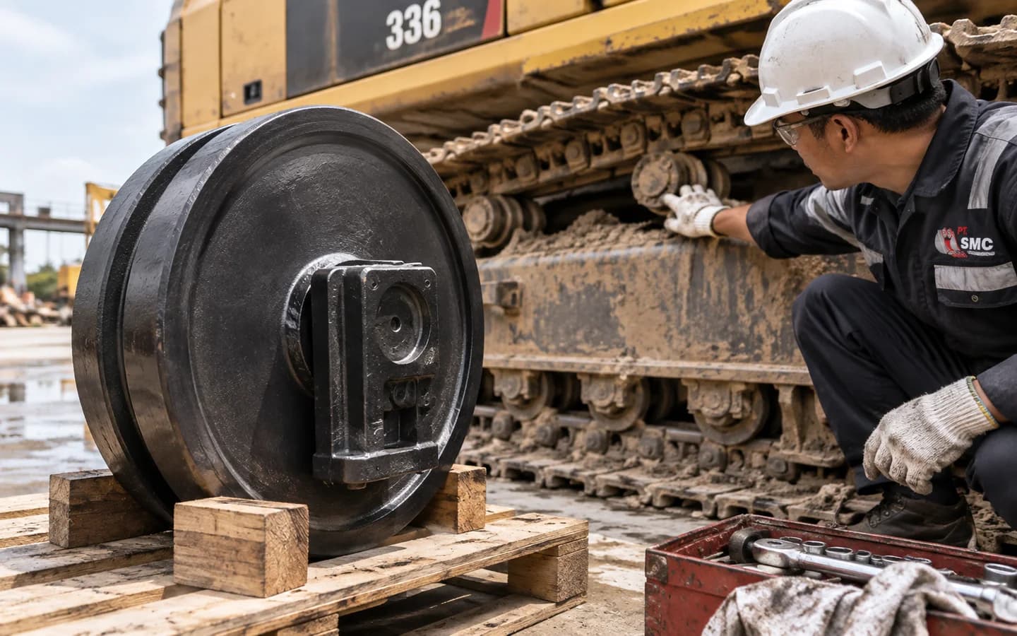 Idler Caterpillar 336 Bermasalah: Gejala dan Pemeriksaan Awal