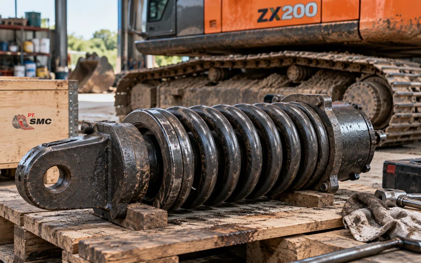 Recoil Spring Hitachi ZX200 Bermasalah: Gejala dan Pemeriksaan Awal