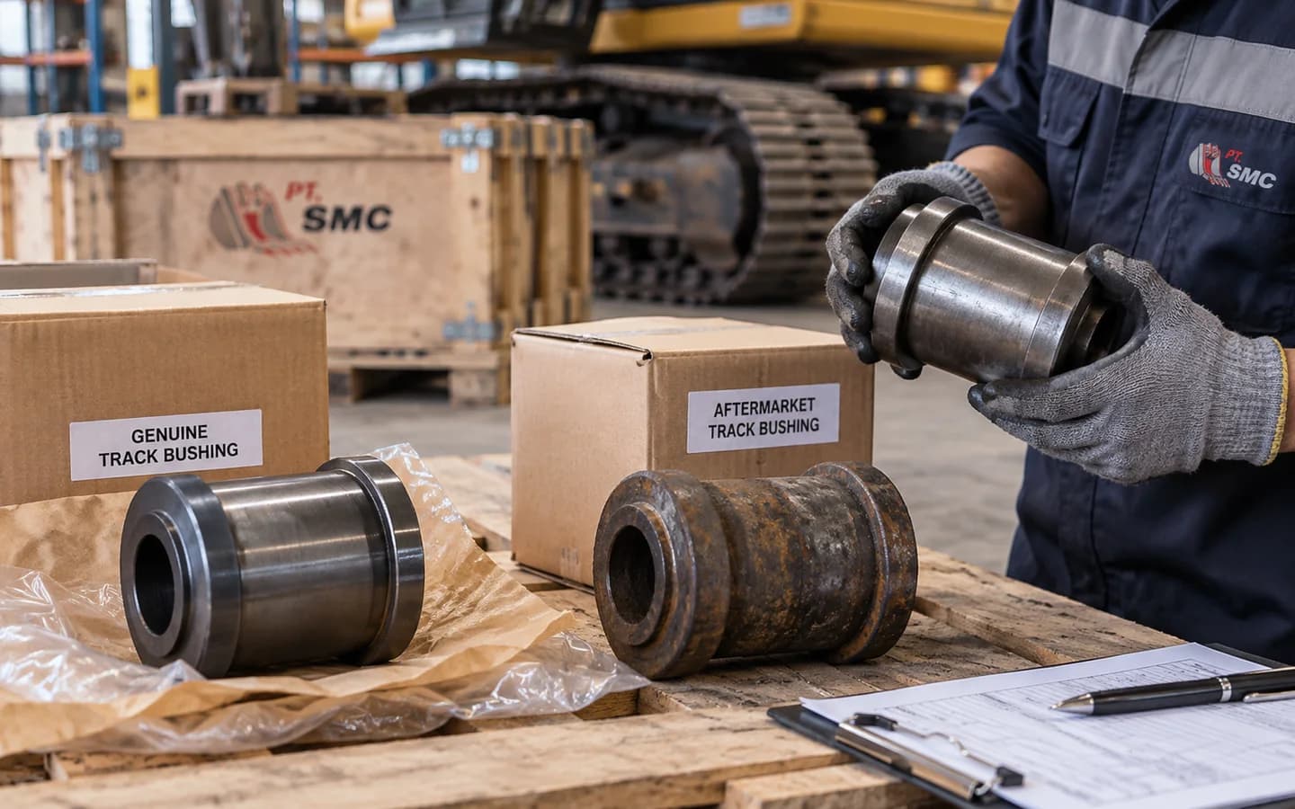 Track Bushing Genuine vs Aftermarket: Mana yang Tepat?