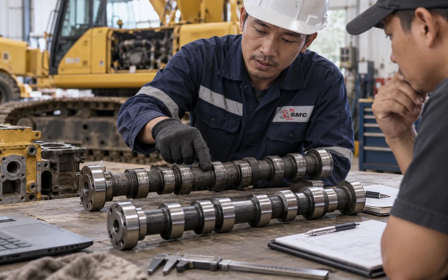 7 Kesalahan Saat Membeli Camshaft Alat Berat