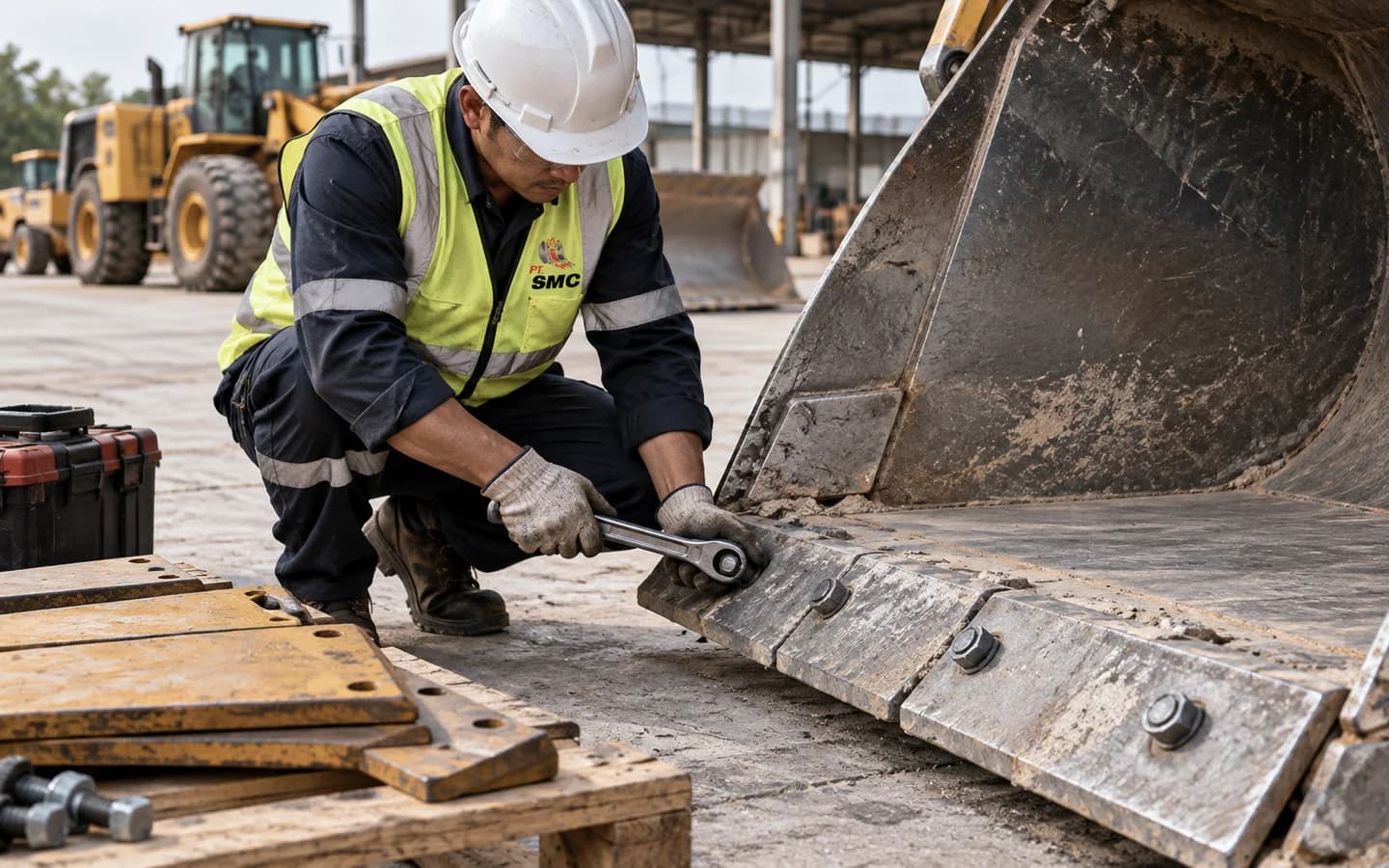Perawatan Sparepart Alat Berat untuk Kondisi Permukaan beton