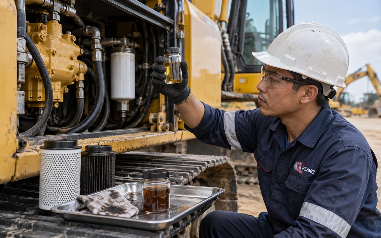 Cara Merawat Hydraulic Oil agar Umur Pakai Lebih Panjang
