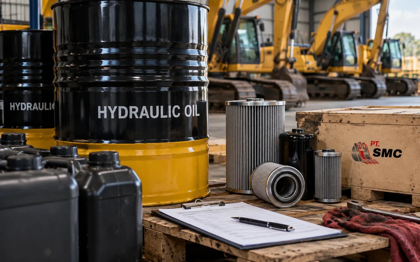 Procurement Hydraulic Oil untuk Fleet: Stok, Vendor, dan TCO