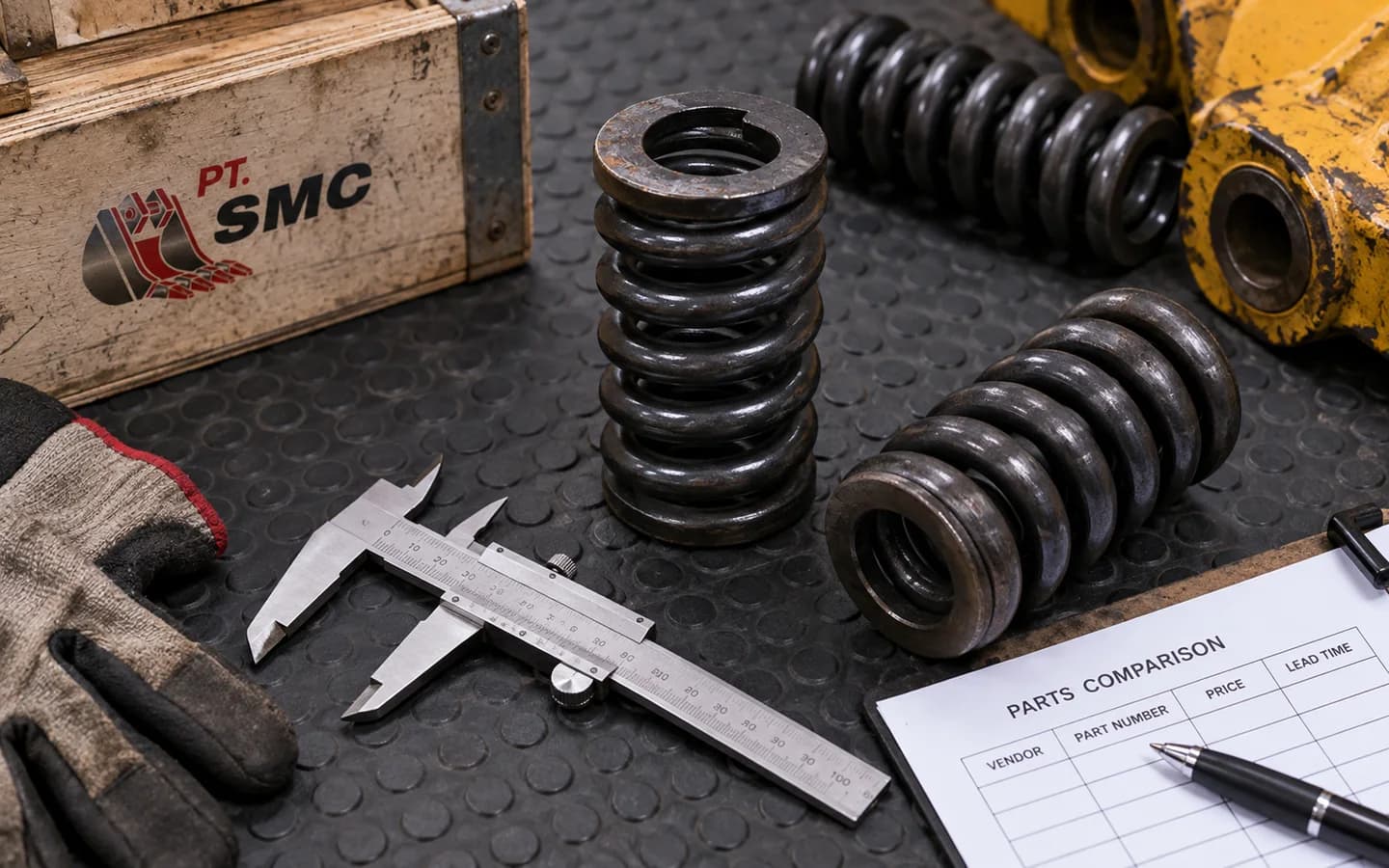 Procurement Recoil Spring untuk Fleet: Stok, Vendor, dan TCO