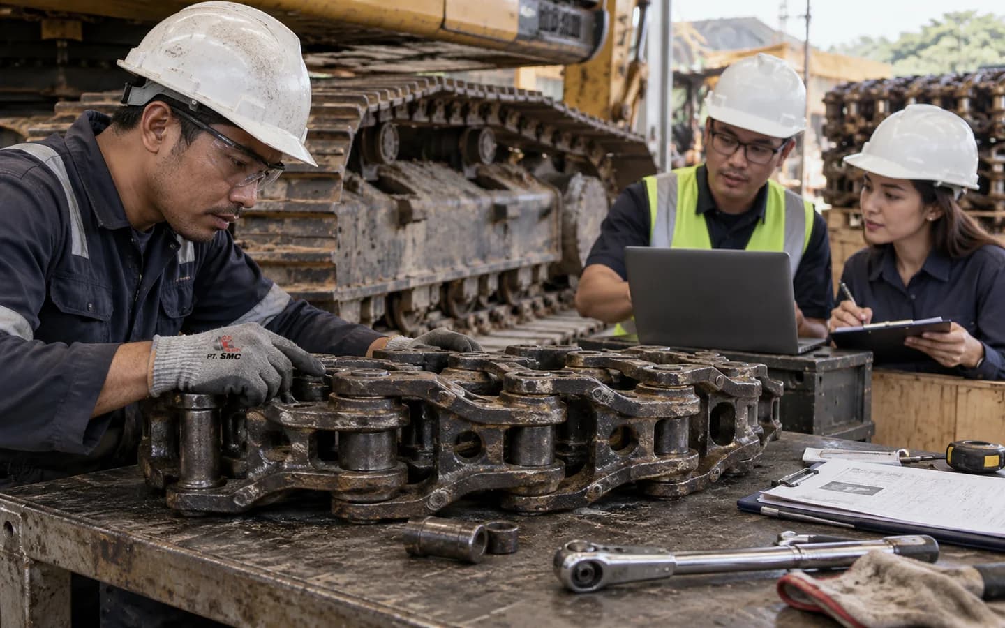 Procurement Track Chain Assembly untuk Fleet: Stok, Vendor, dan TCO