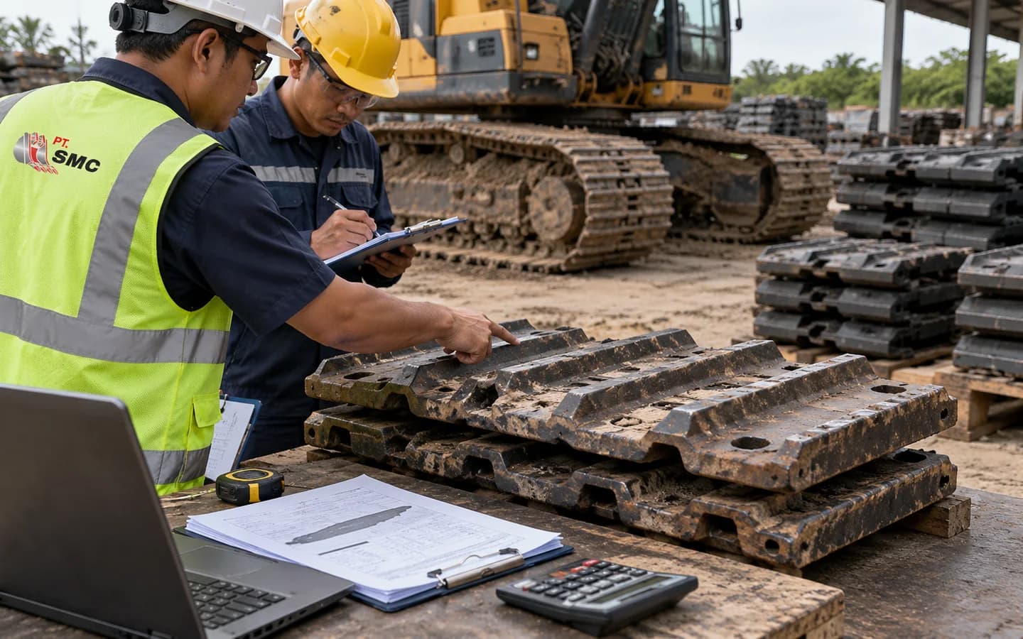 Procurement Track Shoe Swamp untuk Fleet: Stok, Vendor, dan TCO