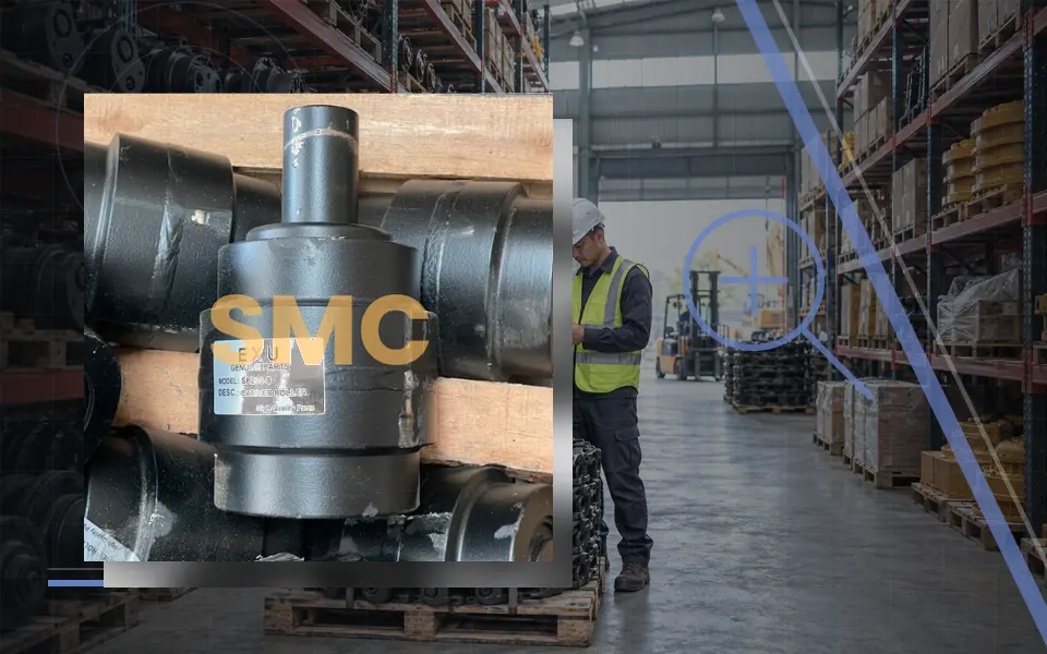 Carrier Roller Komatsu PC75: Ukuran, Kode Part, dan Checklist Pesanan