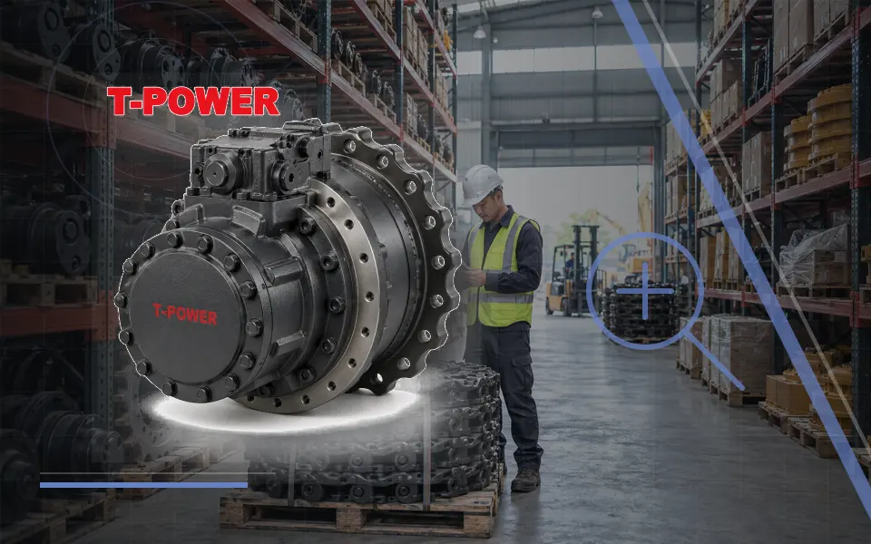 Final Drive Sany SY215: Ukuran, Kode Part, dan Checklist Pesanan