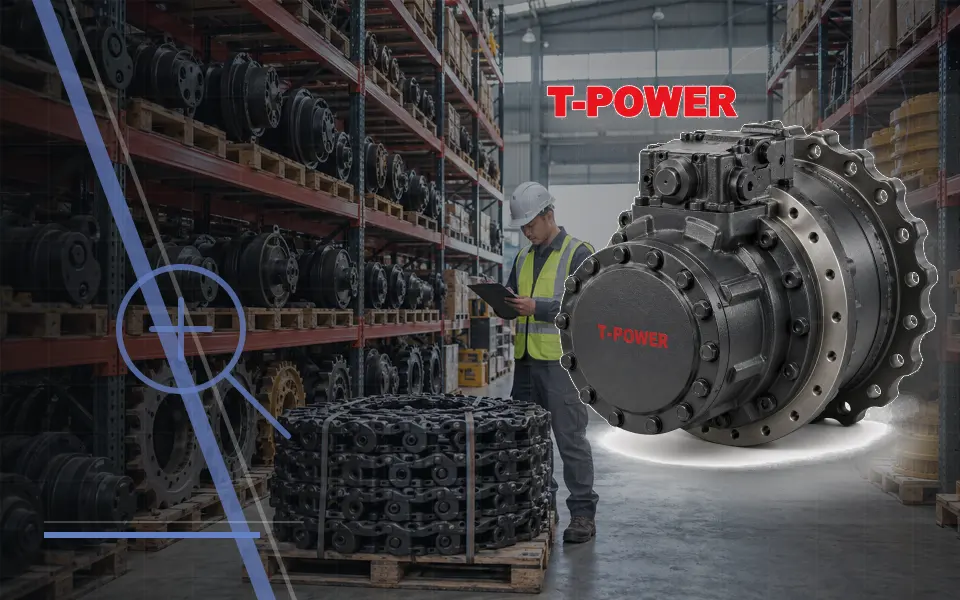 Final Drive XCMG XE215: Ukuran, Kode Part, dan Checklist Pesanan