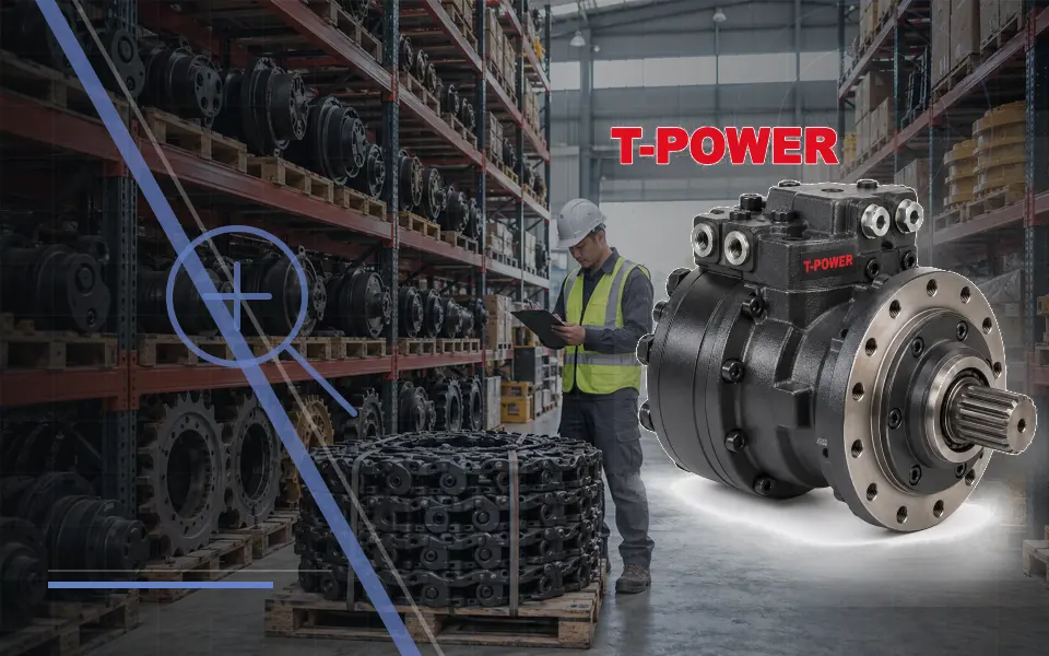 Travel Motor Komatsu PC75: Ukuran, Kode Part, dan Checklist Pesanan