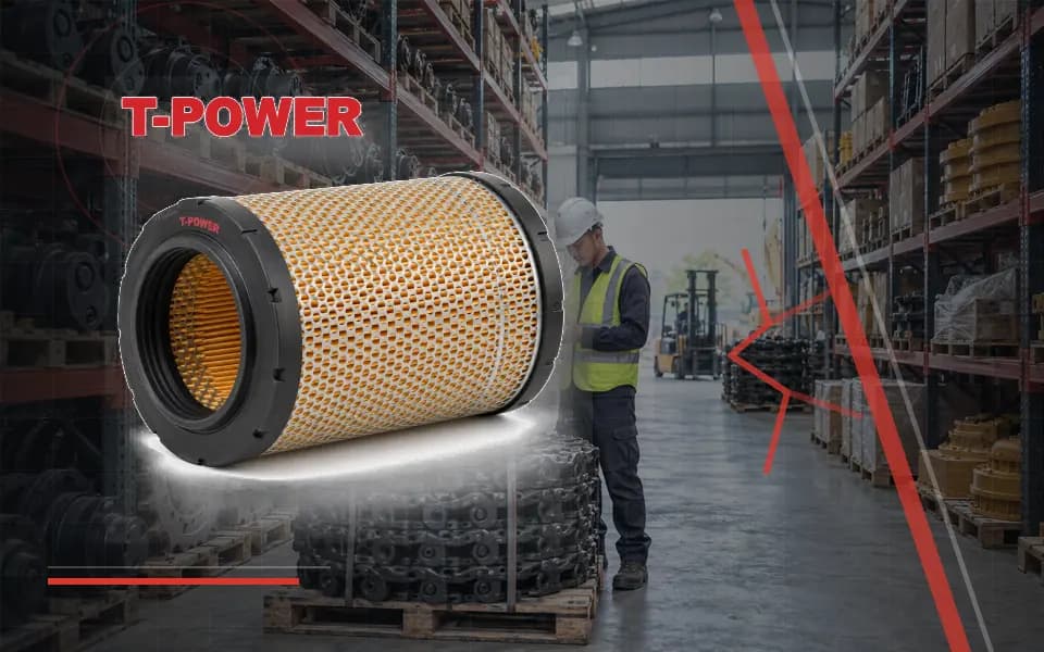 Air Filter Komatsu PC75 Bermasalah: Gejala dan Pemeriksaan Awal
