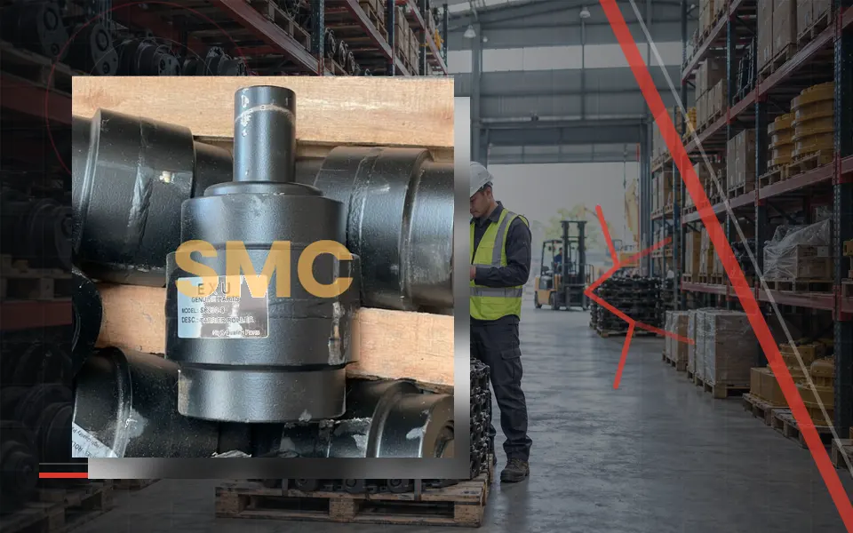 Carrier Roller Sany SY215 Bermasalah: Gejala dan Pemeriksaan Awal