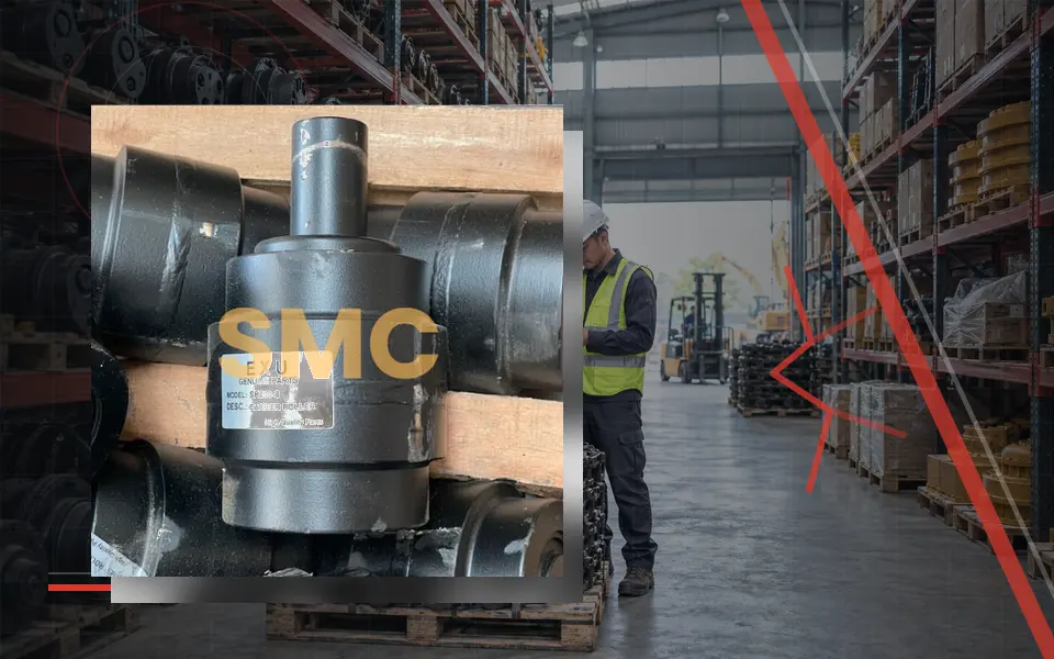Carrier Roller Sumitomo SH210 Bermasalah: Gejala dan Pemeriksaan Awal