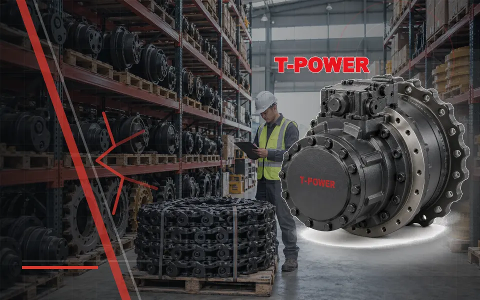 Final Drive XCMG XE215 Bermasalah: Gejala dan Pemeriksaan Awal