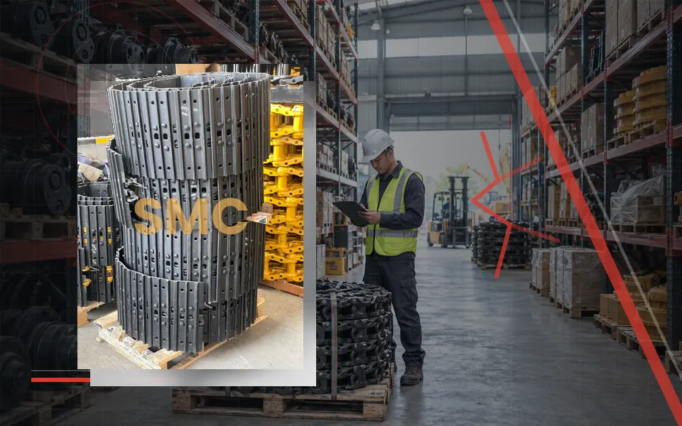 Track Link Assy Sumitomo SH210 Bermasalah: Gejala dan Pemeriksaan Awal