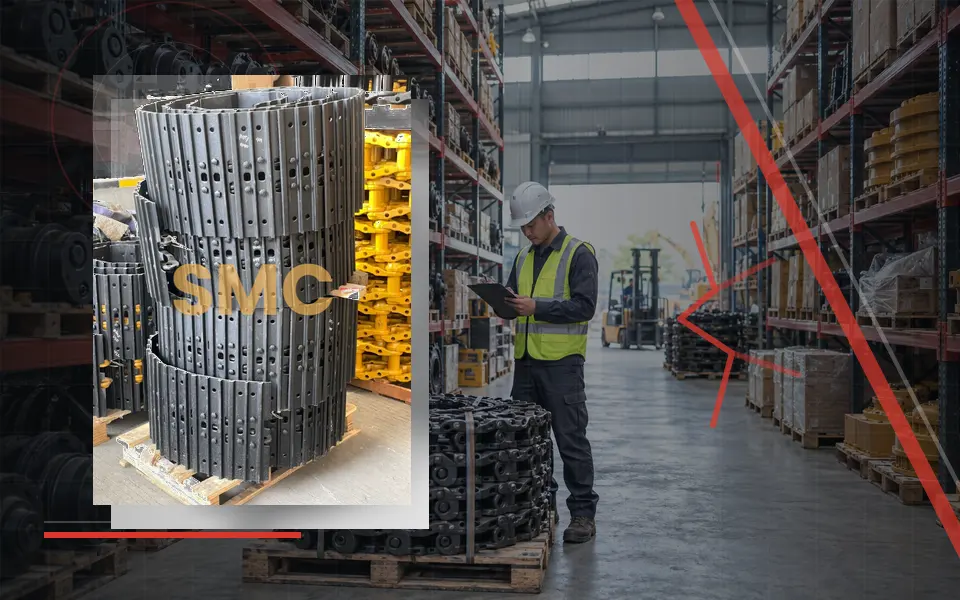 Track Link Assy Volvo EC210 Bermasalah: Gejala dan Pemeriksaan Awal