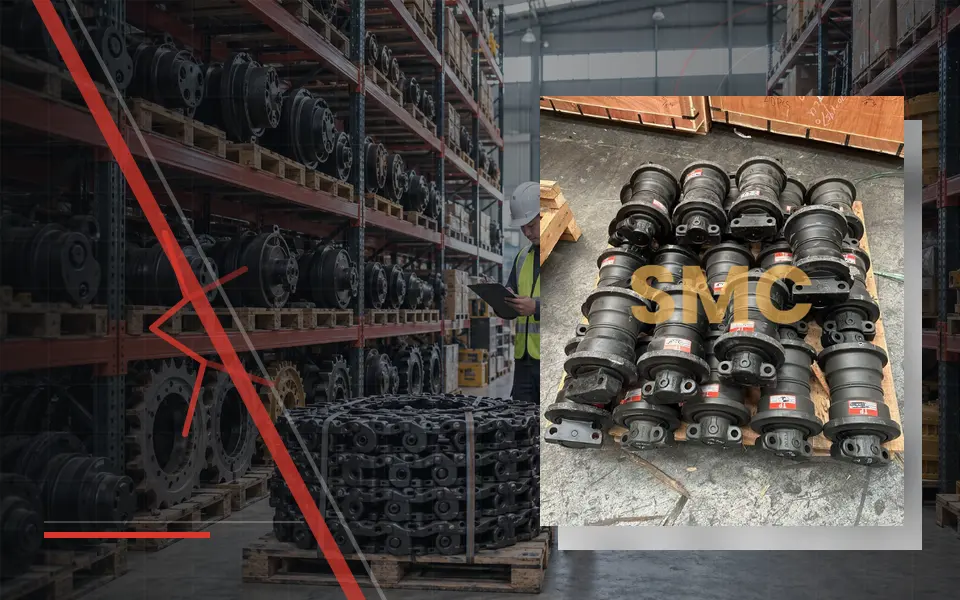 Track Roller Doosan DX225 Bermasalah: Gejala dan Pemeriksaan Awal