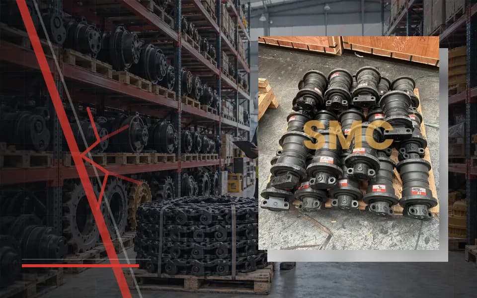 Track Roller Komatsu PC75 Bermasalah: Gejala dan Pemeriksaan Awal