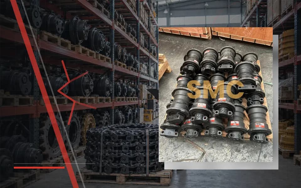 Track Roller Sumitomo SH210 Bermasalah: Gejala dan Pemeriksaan Awal