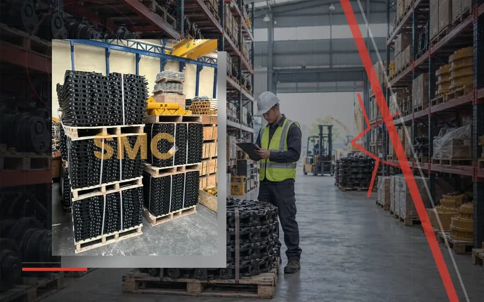 Track Shoe Kobelco SK200 Bermasalah: Gejala dan Pemeriksaan Awal