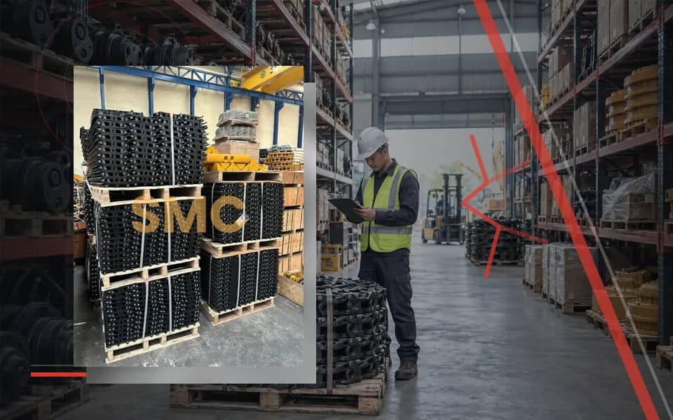 Track Shoe Komatsu PC75 Bermasalah: Gejala dan Pemeriksaan Awal
