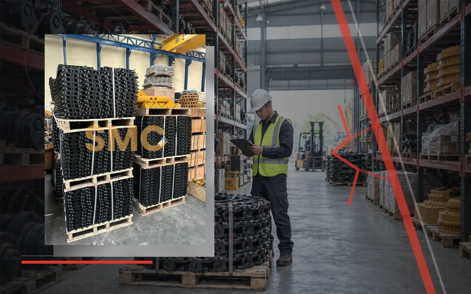 Track Shoe Volvo EC210 Bermasalah: Gejala dan Pemeriksaan Awal