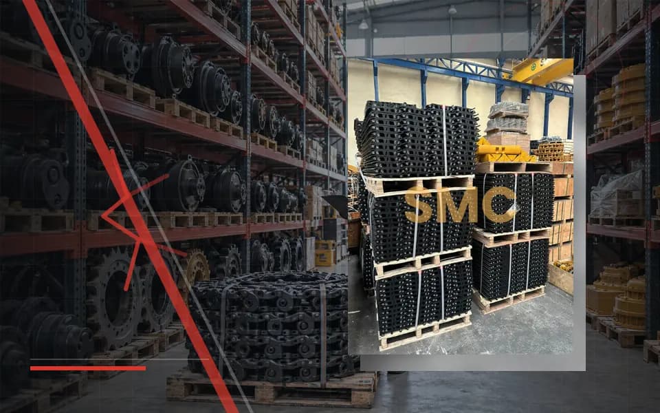 Track Shoe XCMG XE215 Bermasalah: Gejala dan Pemeriksaan Awal