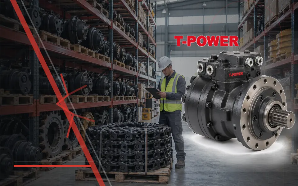 Travel Motor Komatsu PC75 Bermasalah: Gejala dan Pemeriksaan Awal