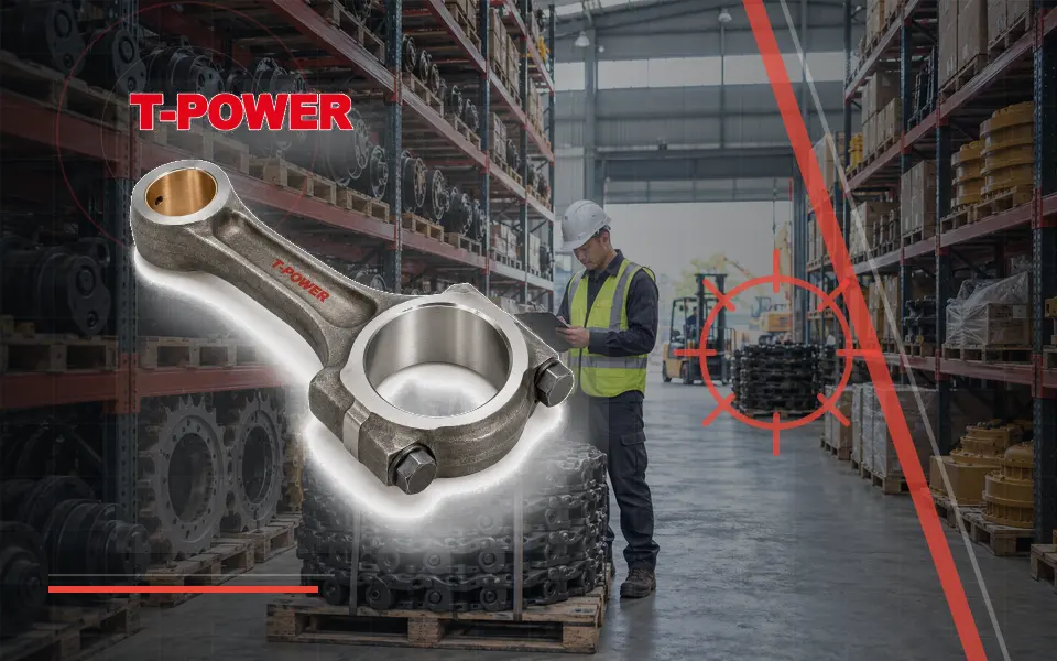 Connecting Rod Caterpillar 320D: Ukuran, Kode Part, dan Checklist Pesanan
