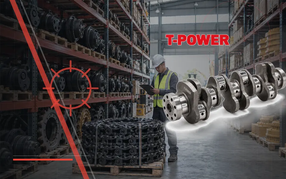 Crankshaft Caterpillar 350: Ukuran, Kode Part, dan Checklist Pesanan