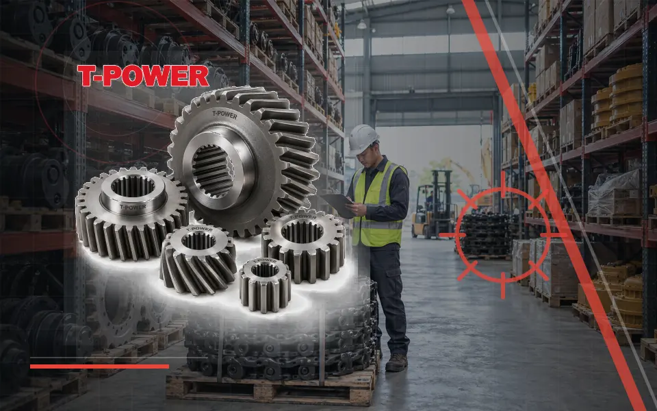 Gear Set Caterpillar 313: Ukuran, Kode Part, dan Checklist Pesanan