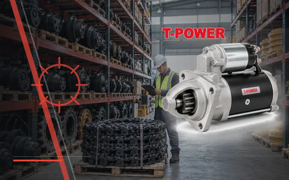 Starter Motor Caterpillar 315: Ukuran, Kode Part, dan Checklist Pesanan