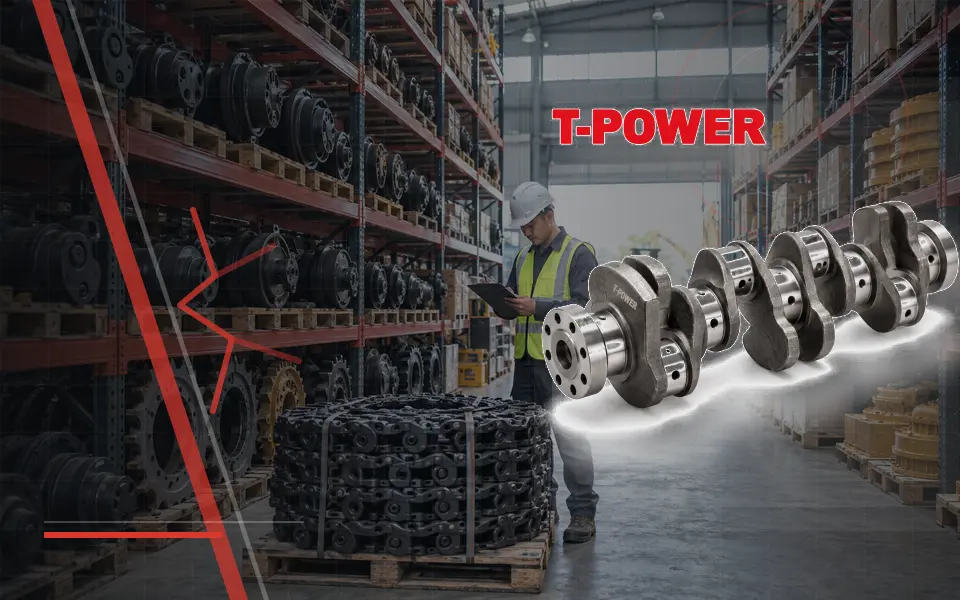 Crankshaft Sumitomo SH210 Bermasalah: Gejala dan Pemeriksaan Awal